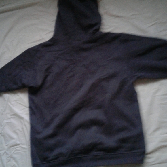 Men's med. Adidas black hoodie with red dragon 88 on it. - Picture 4 of 11
